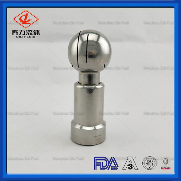 China Food Grade Stainless Steel Santiary Thread Cleaning Ball Rotary