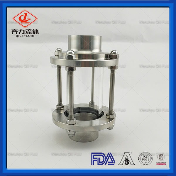Sanitary Stainless Steel Welded Sight Glass For Brewing, China water