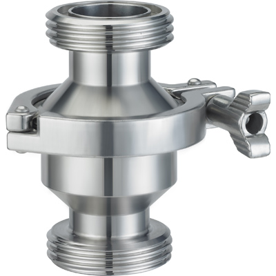 sanitary valve check threaded stainless steel