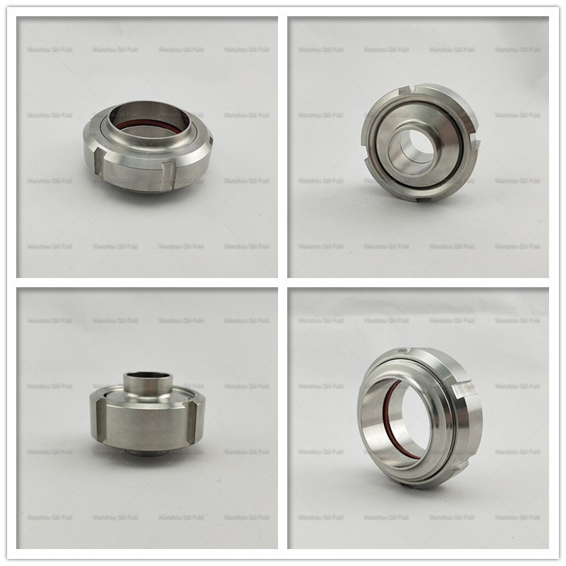 Sanitary Stainless Steel ISO Union Pipe Fittings, China sanitary