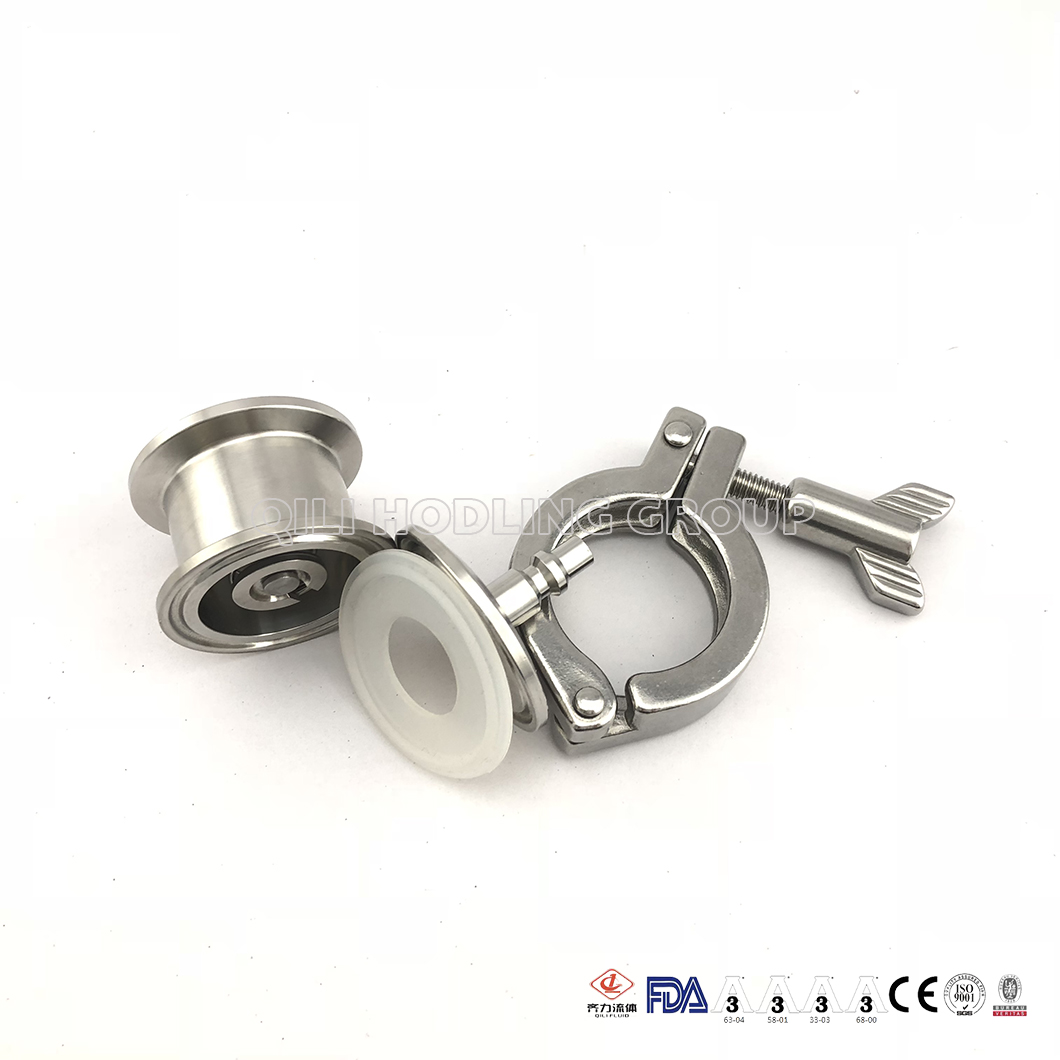 Stainless Steel 316L Sanitary Air Blow Check Valve 1inch Tube OD Quick Disconnect