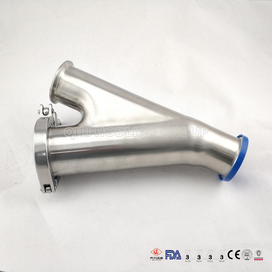 Stainless Steel Sanitary Y-type Non Return Check Valve