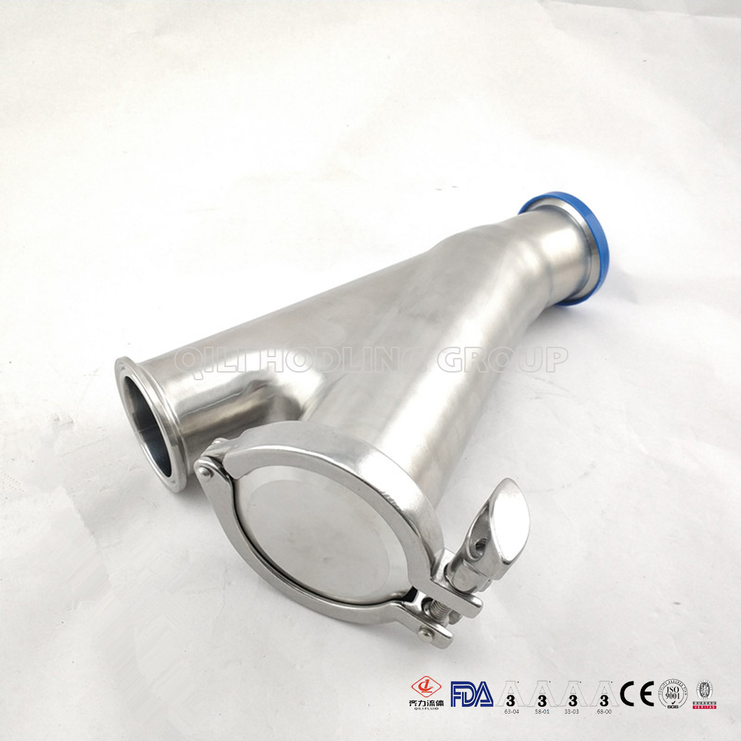 Stainless Steel Sanitary Y-type Non Return Check Valve