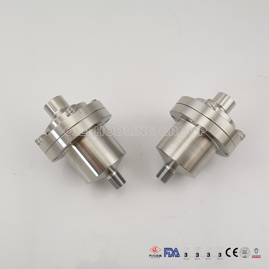Sanitary Check Valve with Middle Flange