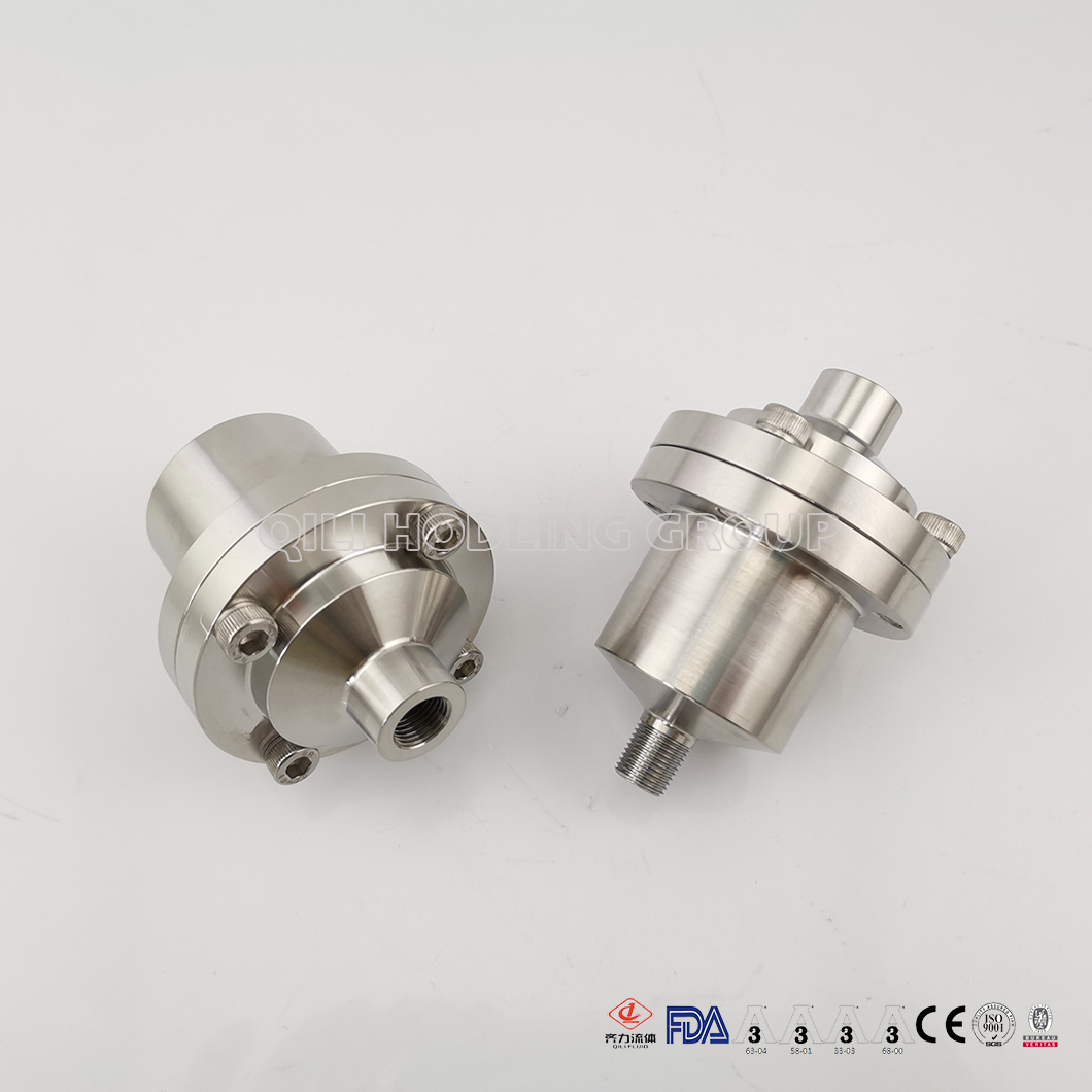 Sanitary Check Valve with Middle Flange