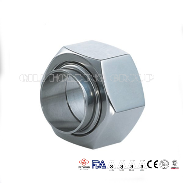 Sanitary Stainless Steel Fitting Hex Union Nut