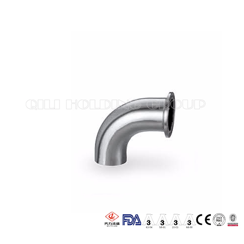 Sanitary Stainless Steel 3A 90 Degree Welded Clamp Elbow