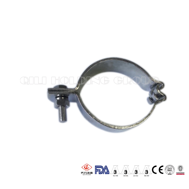 Stainless Steel Pipe Clamp Pipe Holder, China pipe clamp holder, steel