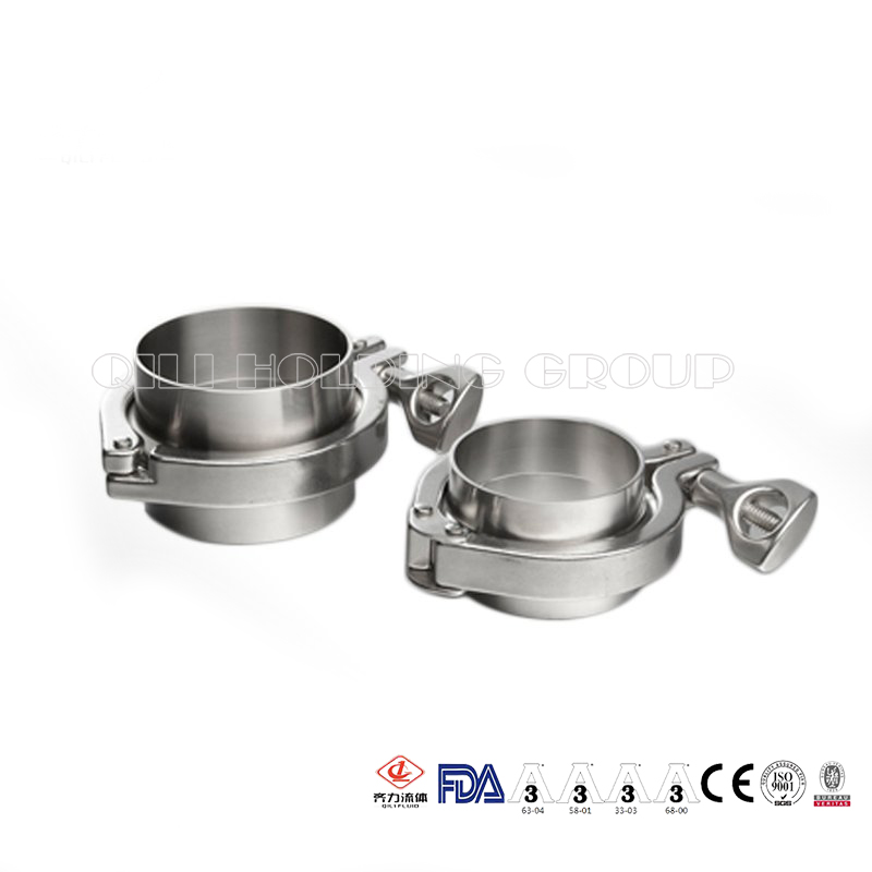 sanitary stainless steel clamp union