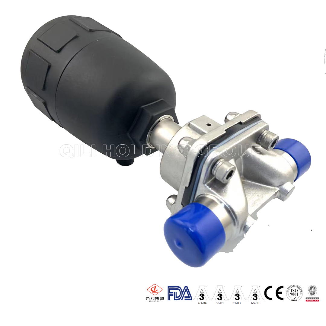 hygienic pneumatic diaphragm valves