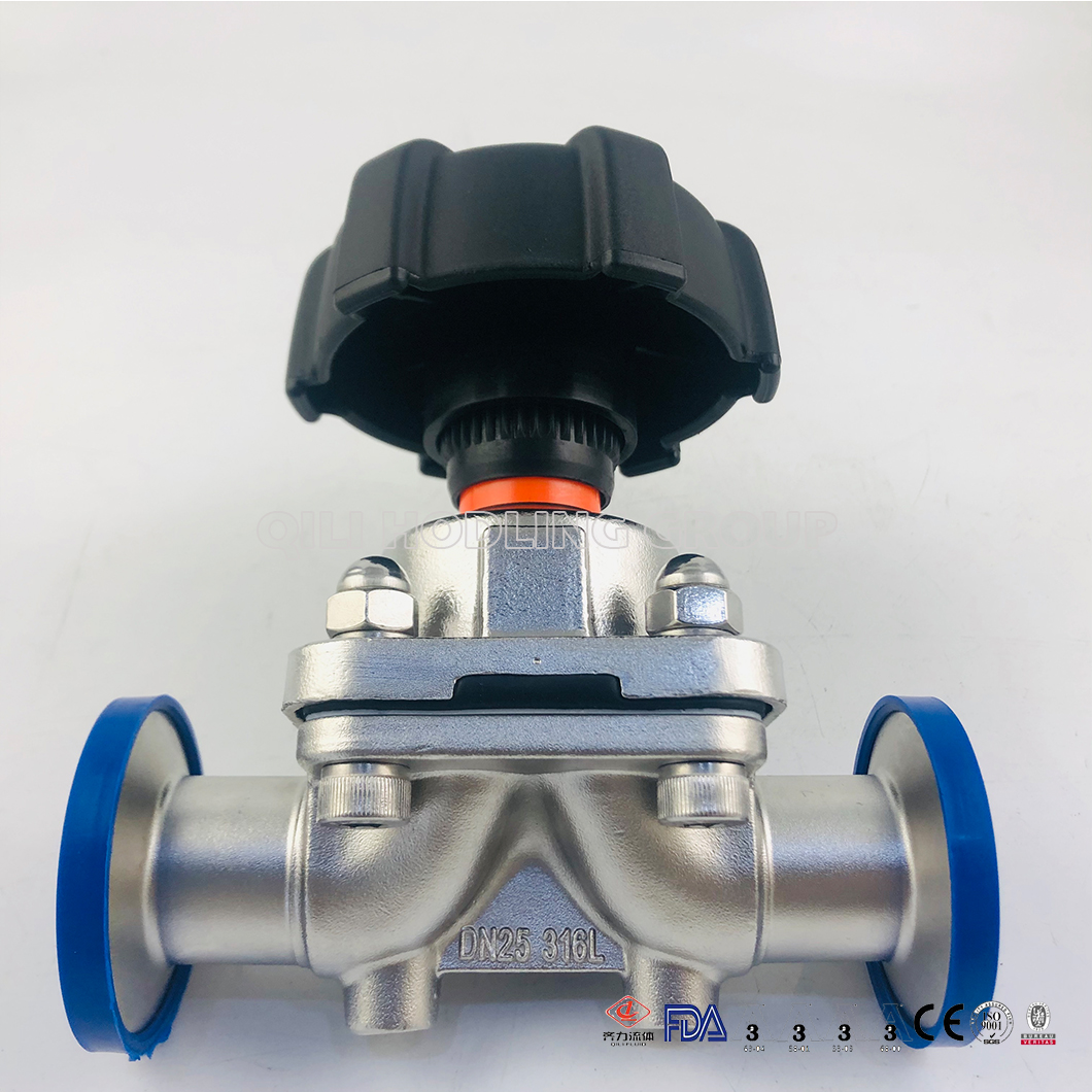 High Quality Hygienic Pharmaceutical Diaphragm Valves, China aseptic