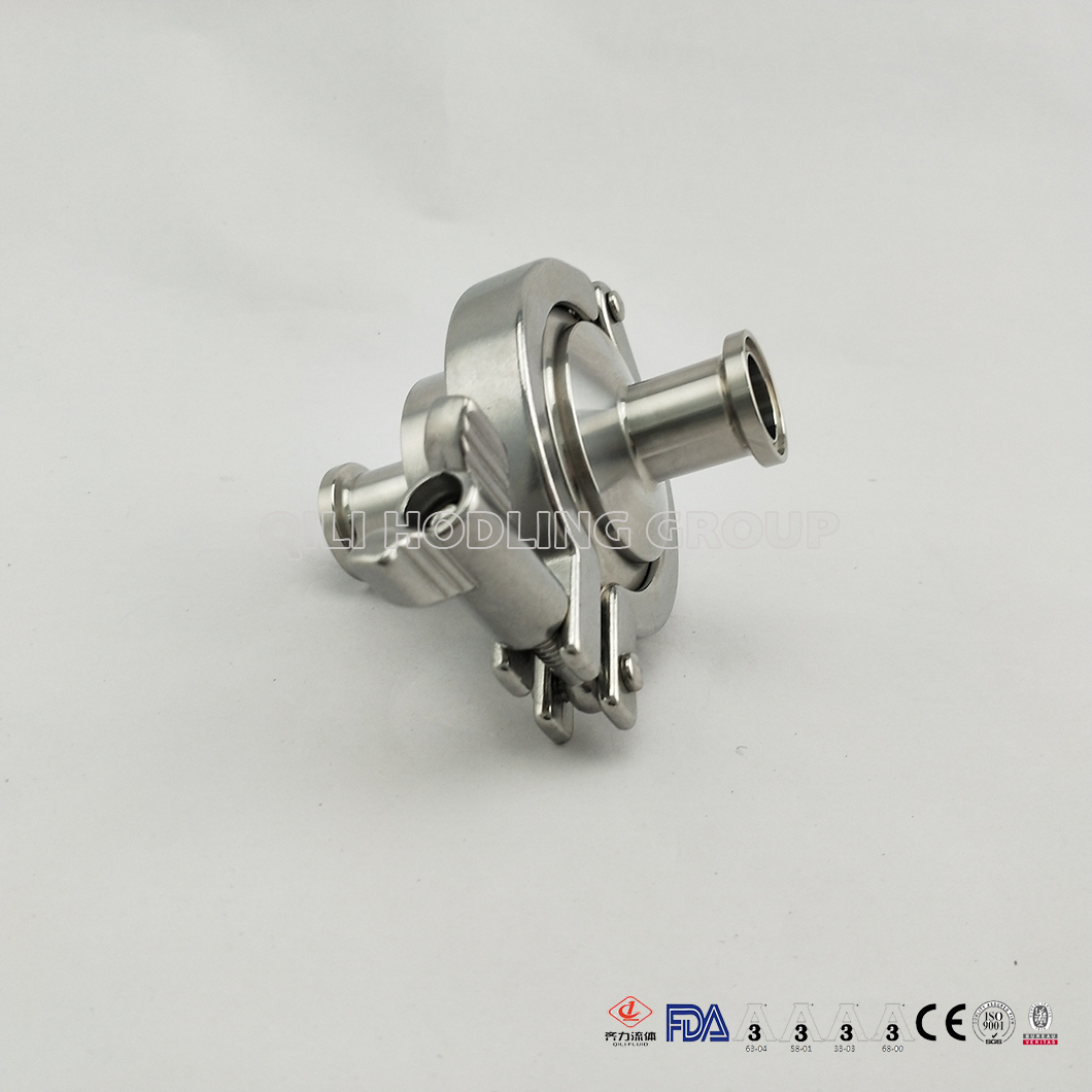 New Item Factory Sanitary 304/316L Check Valve Middle Flange/Clamp End High Quality