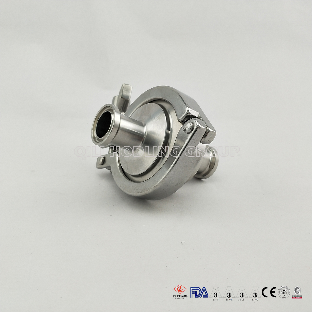 New Item Factory Sanitary 304/316L Check Valve Middle Flange/Clamp End High Quality