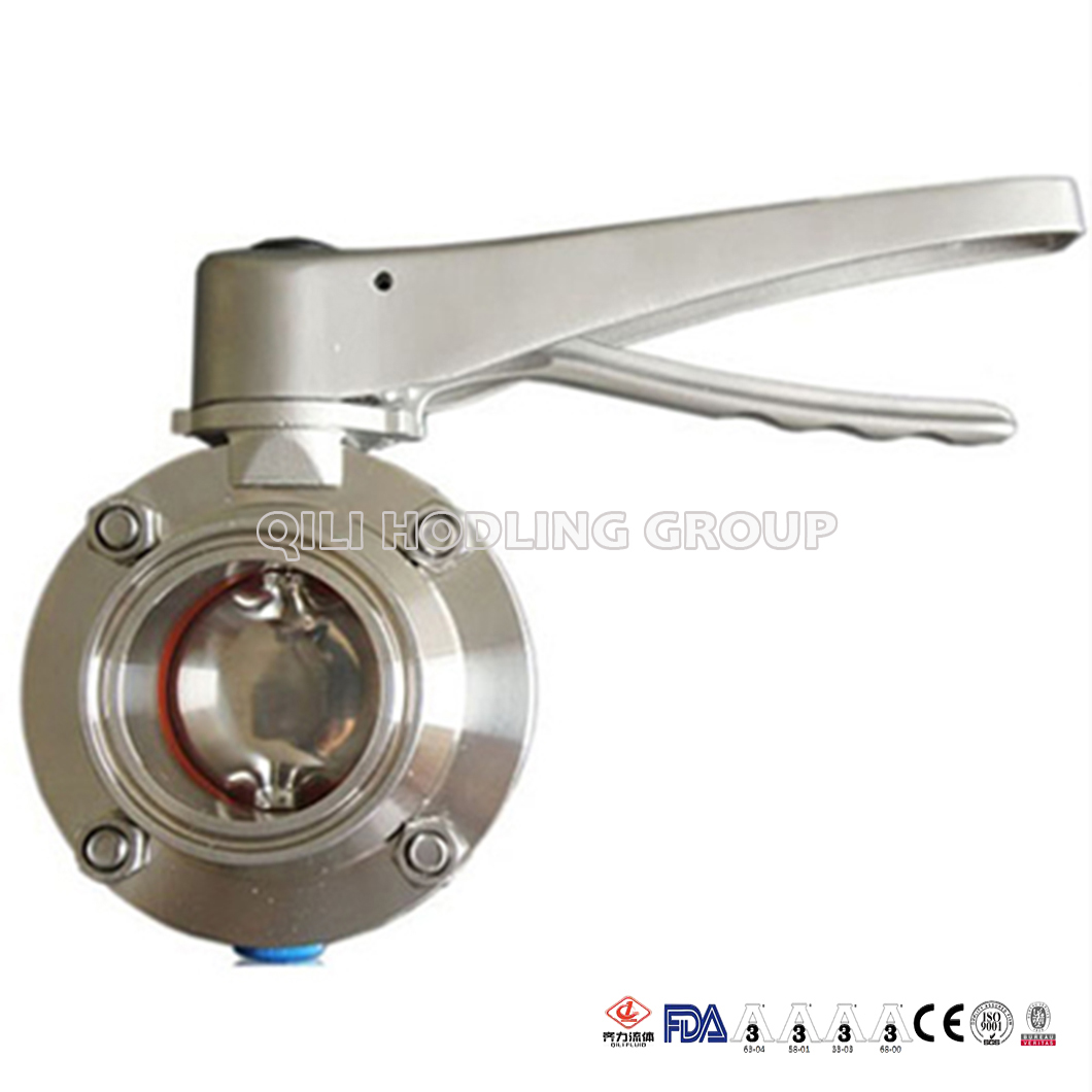 Sanitary Butterfly Valve Stainless Steel Material Valves