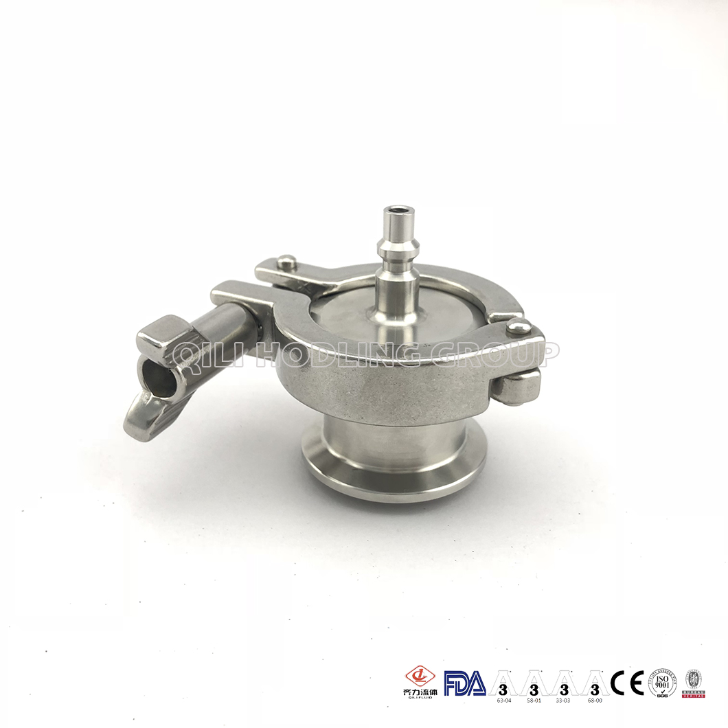 Sanitary Stainless Steel Air Blow Check Valve Quick Connect Plug