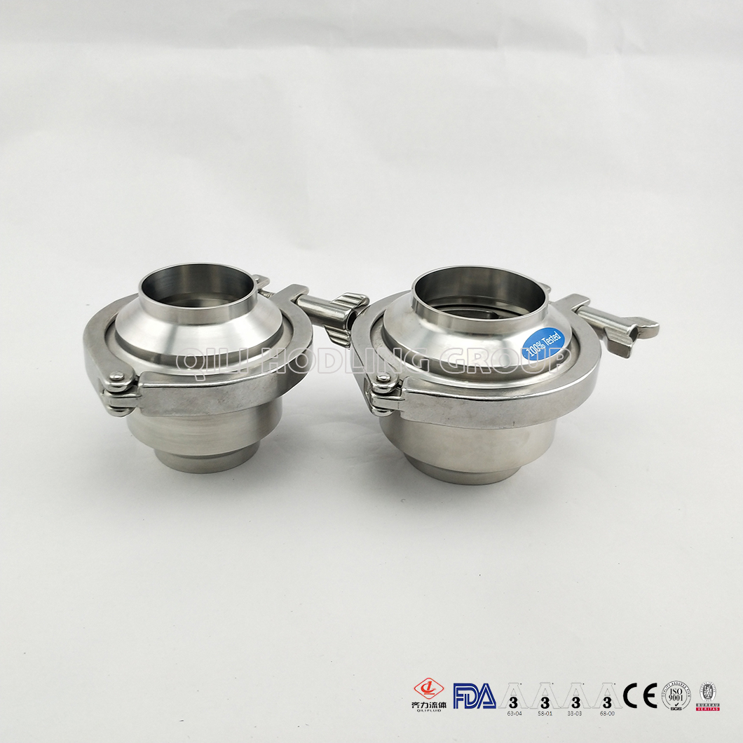 Sanitary Stainless Steel Check Valve Weld End