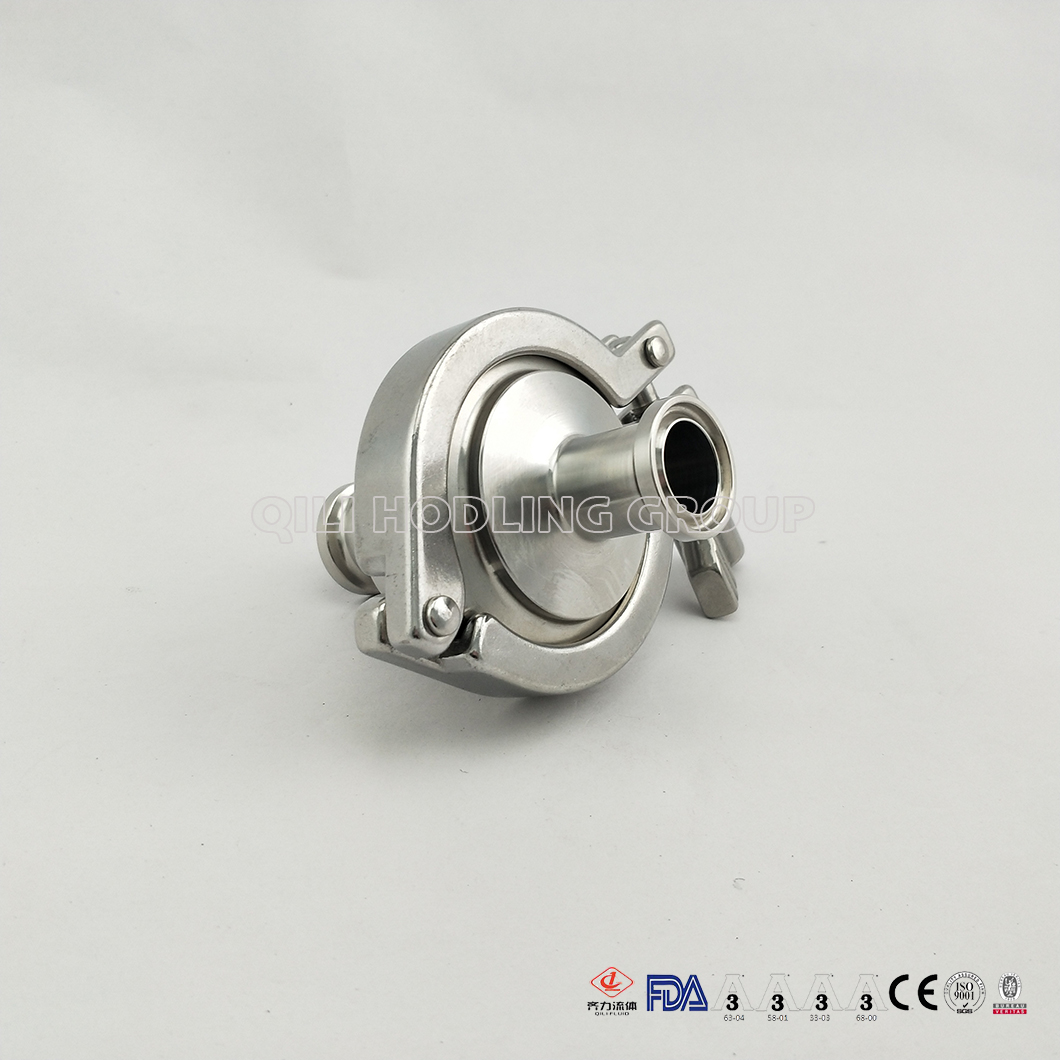 Sanitary Stainless Steel Check Valve With Clamp End