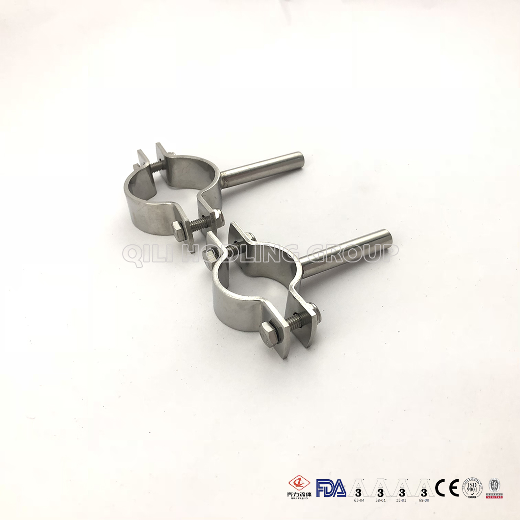 Sanitary stainless steel pipe hangers, China pipe hangers and clamps