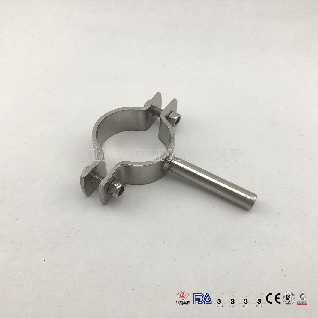 Sanitary stainless steel pipe hangers, China pipe hangers and clamps