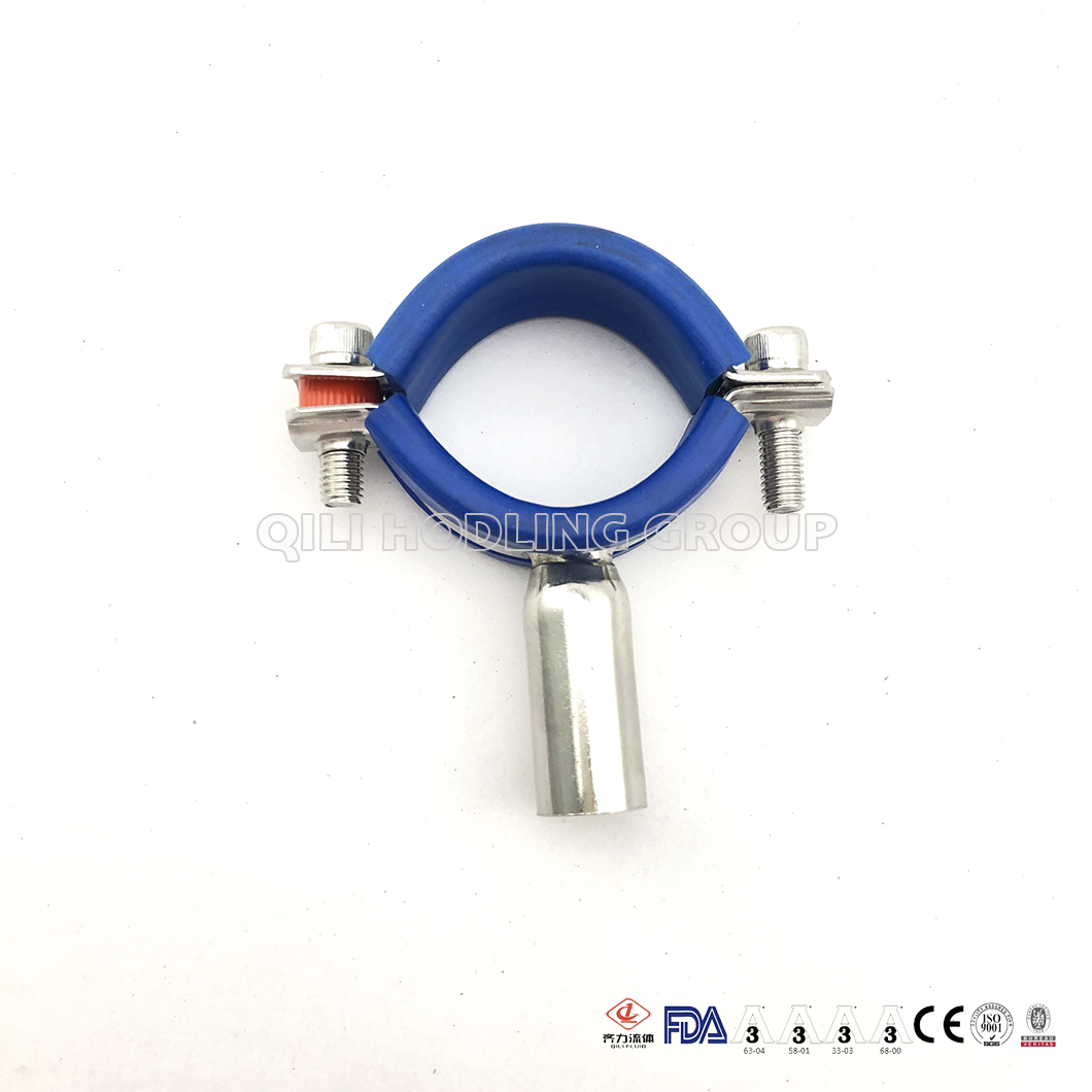 Sanitary Stainless Steel Weld Pipe Holder Tube Hanger, China sanitary