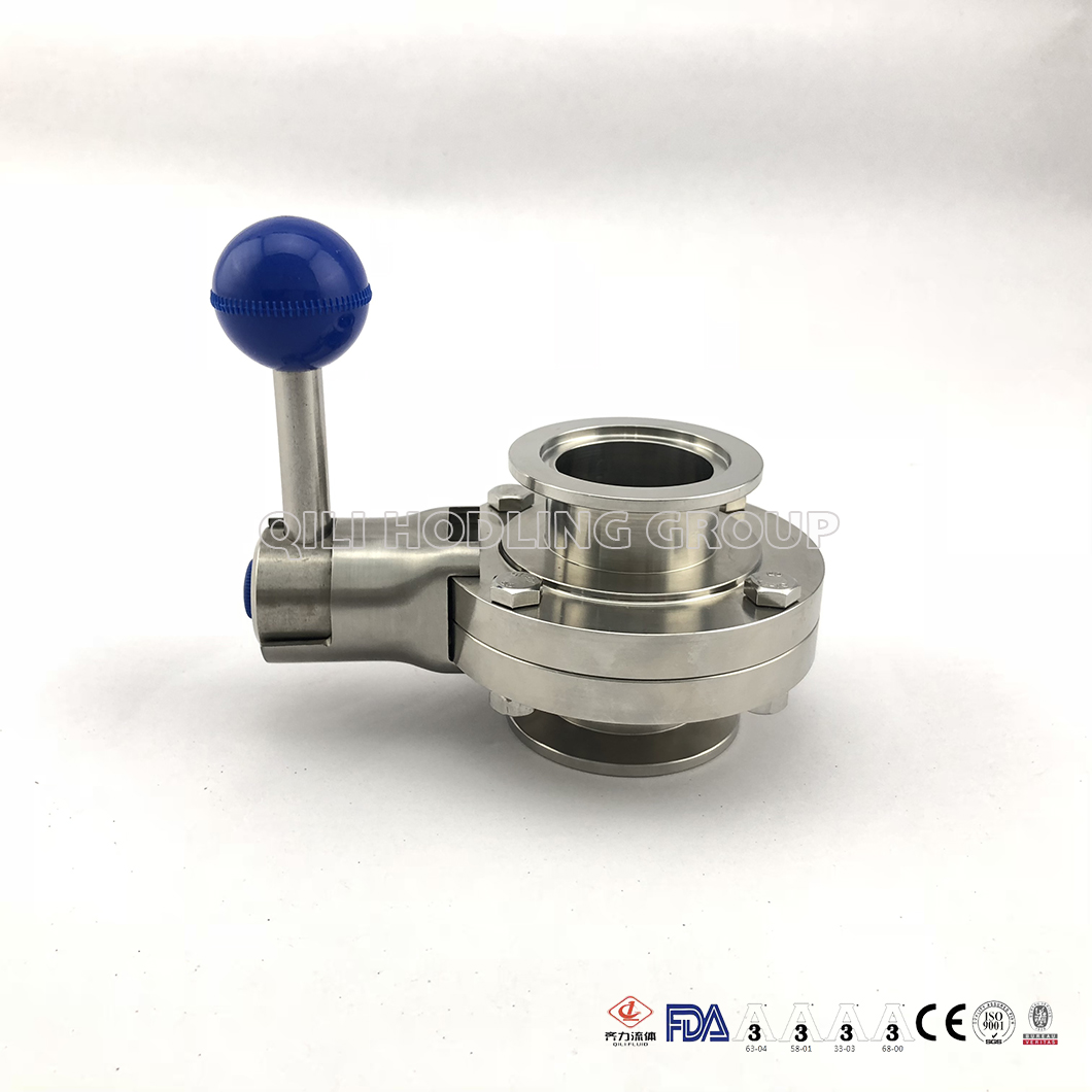 Sanitary Weld Butterfly Valve