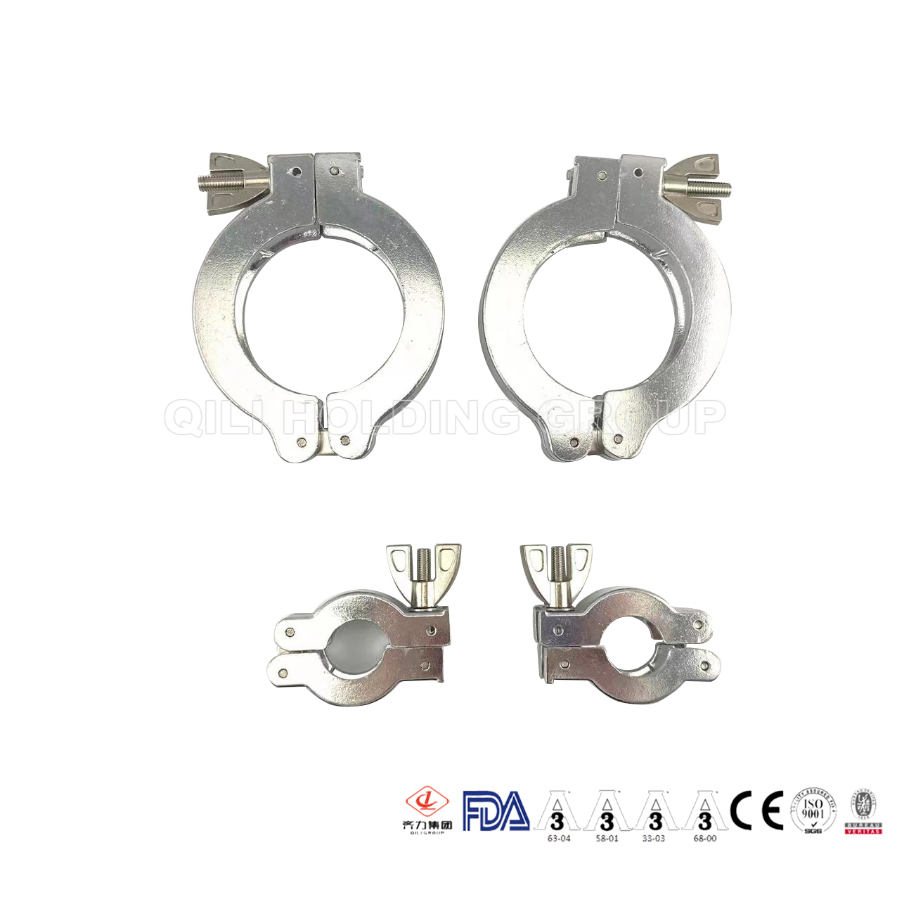 vacuum clamps KF clamps